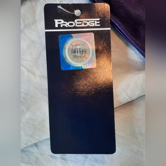 NEW! LSU Tigers Football Jersey Pro Edge Purple Short Sleeve Men Size XL #8 - Picture 5 of 7